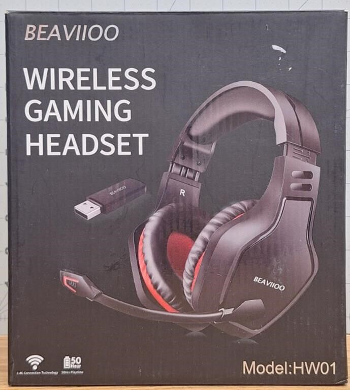 New open box BEAVIIOO wireless Gaming headset