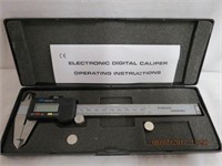 Electronic digital caliper in case