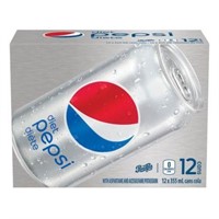Diet Pepsi Cans, 355mL, 12 Pack