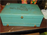 Vintage Dresser Box full of Costume Jewelry