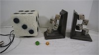 Dice Light & Bookends