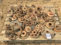 Pallet of Assorted Size Sprockets