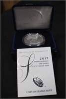 2017 1oz .999 Silver Eagle Proof Coin