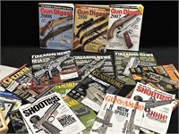 Large lot of gun magazines