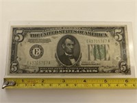 1934 five dollar bill