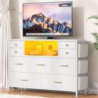 N8017   9 Drawer Dresser, 50" TV Stand