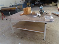 Steel Framed Timber Top Table 1900x1400mm