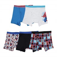 Spiderman Boys' Boxer Brief Multipacks with Multip