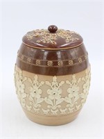 Rare Antique Royal Doulton Lambeth Tobacco Jar