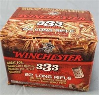 333 Round Box Winchester 22lr HP Ammo