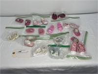 Assorted American Girl & Bitty Baby Doll Shoes