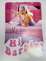 Autograph COA Barbie Offical Poster A2