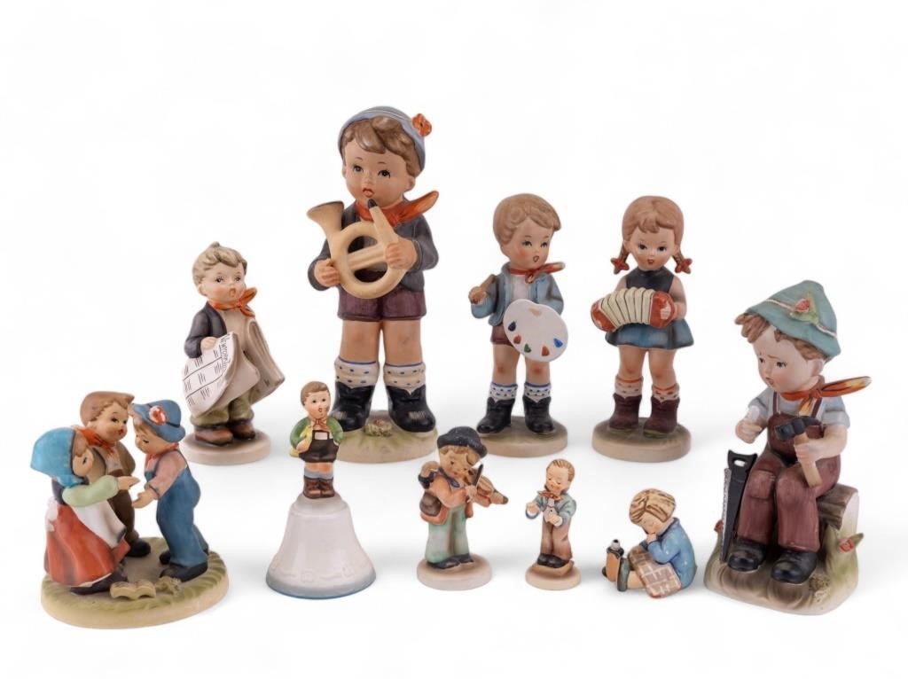 Hummel, Goebel, Hummel Style Figurines (10)