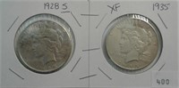 PEACE DOLLARS