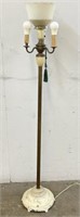 5 FT Vintage Torchiere Style Floor Lamp