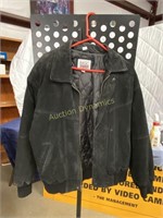 Leather Jacket, Size:M