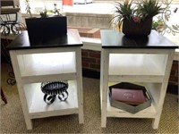 LAMP SIDE Tables 18x18x26 DONATED BY REVAMPS