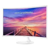 Samsung 27in White Super-Slim Curved 1080p LED