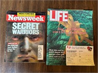 December 1992 LIFE & June 1991 Newsweek Magazine