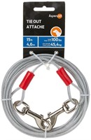 Petmate Heavy Duty Vinyl Tie Out Cable - Clear