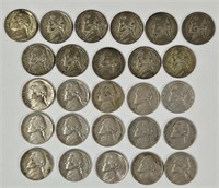 11 Silver War Nickels & Old Jeffersons