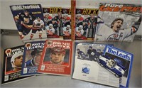 Hockey publications, collectibles, see pics