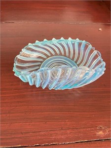 Vintage Blue Shell Bowl