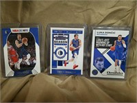 (3) Mint Luka Doncic Basketball Cards