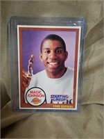 Very Rare 1990 Magic Johnson Starting Lineup Card