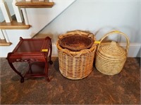ASIA PLANT STAND AND BASKETS