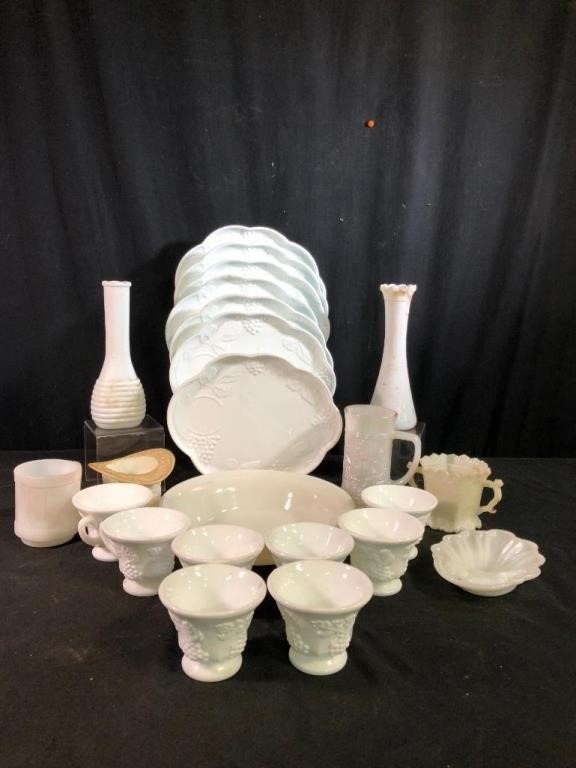 Vintage Milk Glass