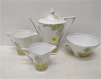 "daisyfields" cream jug, milk jug, sugar dish, etc