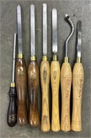 Lot of Sorby, Marples, & Crown Wood Turning Tools