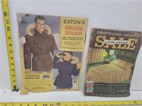 1952 Eatons, 1963 simpson sears catalogs