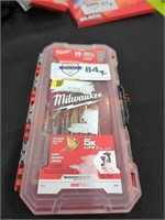 Milwaukee packout 15 PC titanium drill bits