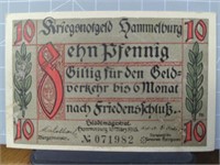 1918 German bank note