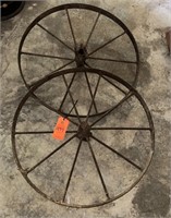 Antique Metal Wheels