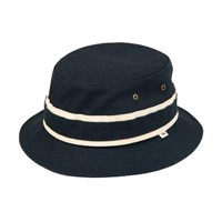 Tilley Unisex LG/XL Canvas Bucket Hat, Navy