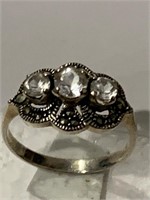 Sterling Silver Ring Size 9.5