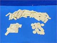 Assorted Pieces of French Ivory