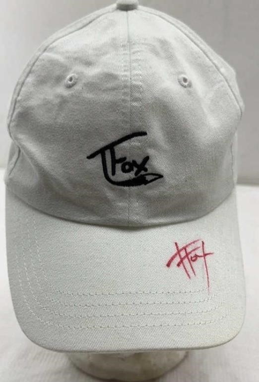 Tfox signed hat