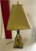 Oriental Figural Table Lamp