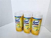 6 Lingettes Lysol, 35 unité, parfum agrume