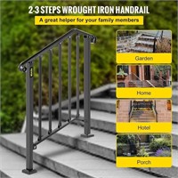 VEVOR Handrails for Outdoor Steps Fits 2 or 3