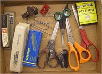 Scissors & Stapler Box Lot