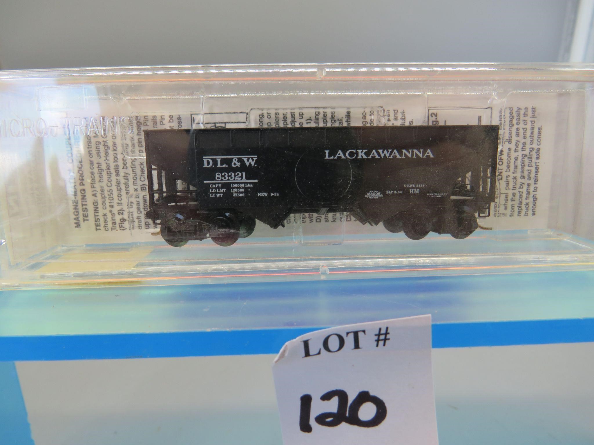 N Microtrains Hopper Delaware Lackawanna & Western