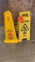 "Wet Floor" Signs