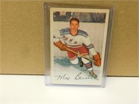 1953-54 Parkhurst Max Bentley #55 Hockey Card