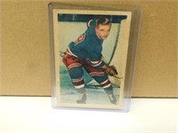 1953-54 Parkhurst Ed Kullman # 61 Hockey Card