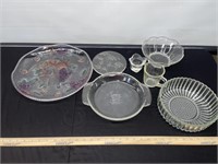 Printed Serving Tray, Pyrex Dish and More